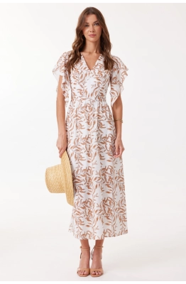 Платье Lyushe 4130 коричневый 