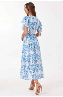 Платье Lyushe 4130 голубой Платье Lyushe 4130 голубой