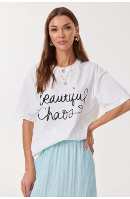 Джемпер Lyushe 4137 надпись  Джемпер Lyushe 4137 надпись