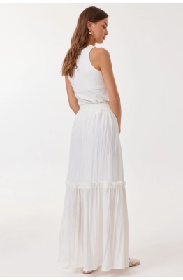 Юбка Lyushe 4138 белый  Юбка Lyushe 4138 белый