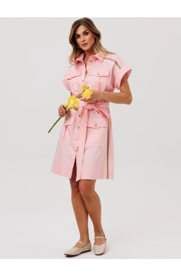 Платье GIZART 5407 розовый  Платье GIZART 5407 розовый