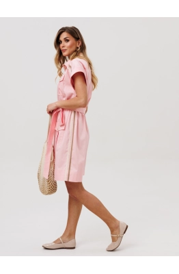 Платье GIZART 5407 розовый  Платье GIZART 5407 розовый