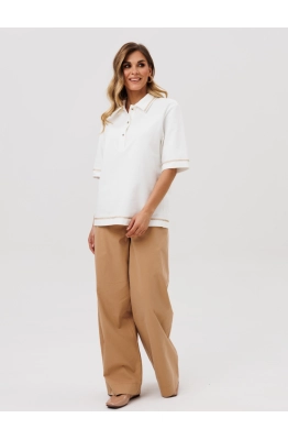 Костюм GIZART 5383 молочный+мокко  Костюм GIZART 5383 молочный+мокко