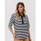 Джемпер GIZART 15380 черно-белая полоска  Джемпер GIZART 15380 черно-белая полоска