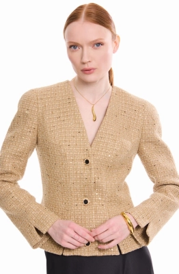 Жакет DEVITA 4028 бежевый 