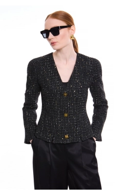 Жакет DEVITA 4028 черный  Жакет DEVITA 4028 черный