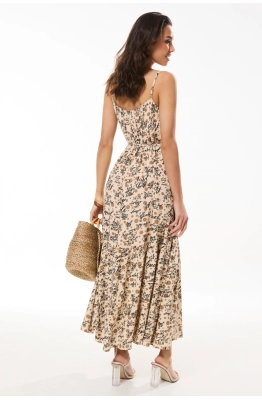 Платье Golden Valley 44178 бежевый 
