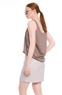 Юбка DEVITA 2021 бежевый Юбка DEVITA 2021 бежевый