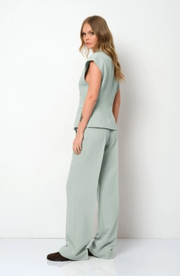 Комплект-двойка PiRS 5873 серо-мятный Комплект-двойка PiRS 5873 серо-мятный