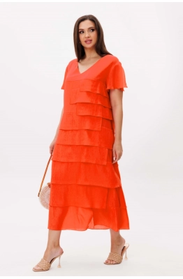 Платье Фантазия Мод 5135 апельсин 