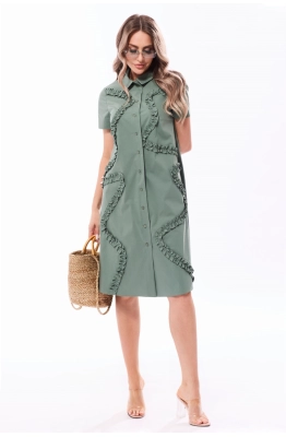 Платье Golden Valley 44119 зеленый 