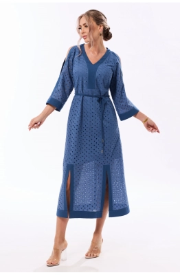 Платье Golden Valley 44251 темно-голубой 