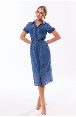 Платье Golden Valley 44250 темно-голубой Платье Golden Valley 44250 темно-голубой