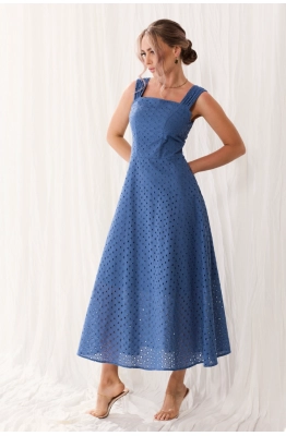 Платье Golden Valley 44253 темно-голубой 