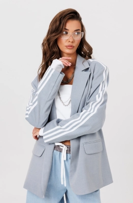 Жакет Buter 3116 серо-голубой  Жакет Buter 3116 серо-голубой