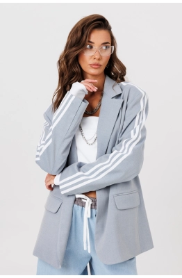 Жакет Buter 3116 серо-голубой 