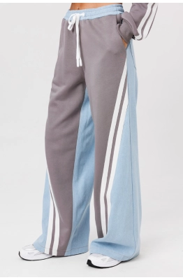 Брюки Buter 3136 серо-голубой 