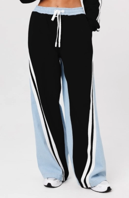 Брюки Buter 3136 черно-голубой  Брюки Buter 3136 черно-голубой