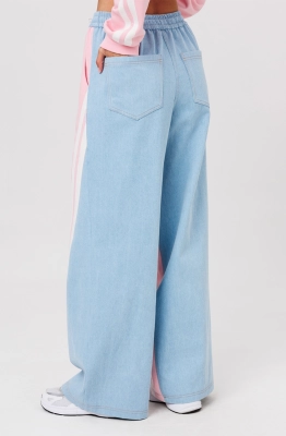 Брюки Buter 3136в розово-голубой  Брюки Buter 3136в розово-голубой