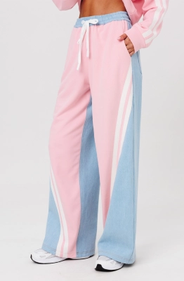 Брюки Buter 3136в розово-голубой  Брюки Buter 3136в розово-голубой