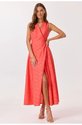 Платье Lyushe 4145 коралл 