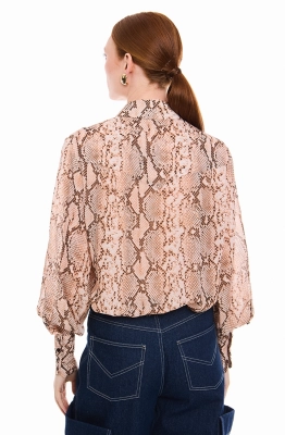 Блуза DEVITA 6049 бежевый Блуза DEVITA 6049 бежевый