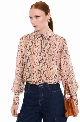Блуза DEVITA 6049 бежевый 