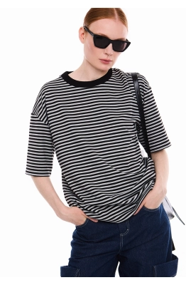 Джемпер DEVITA 6029-1 черный+серый 