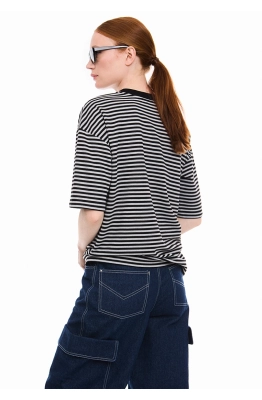 Джемпер DEVITA 6029-1 черный+серый 