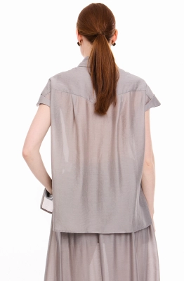 Блуза DEVITA 6045 серый Блуза DEVITA 6045 серый