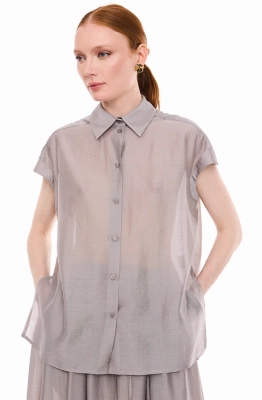 Блуза DEVITA 6045 серый 