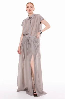 Юбка DEVITA 2024 серый  Юбка DEVITA 2024 серый