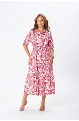 Платье GIZART 5126 красный  Платье GIZART 5126 красный