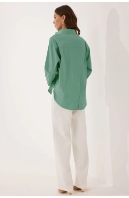 Блуза Lyushe 4081 зеленый Блуза Lyushe 4081 зеленый