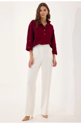 Блуза Lyushe 4081 бордо 