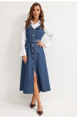 Сарафан Lyushe 4147 джинс 