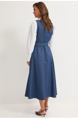 Сарафан Lyushe 4147 джинс 