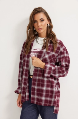 Блуза Lyushe 4150 бордо 