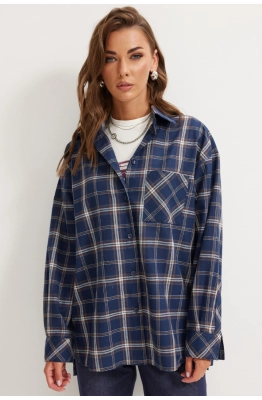 Блуза Lyushe 4150 синий 