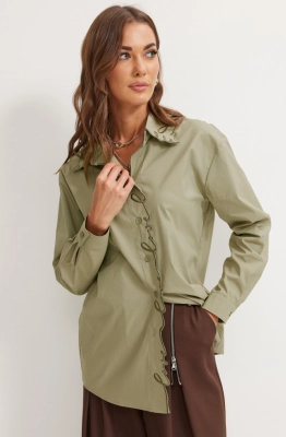 Блуза Lyushe 4152 оливка 