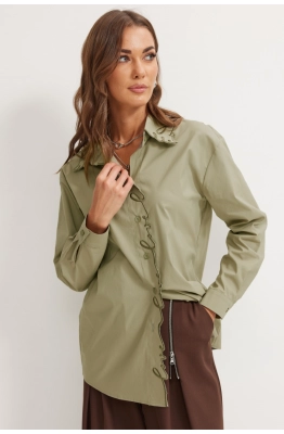 Блуза Lyushe 4152 оливка 