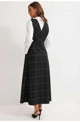 Сарафан Lyushe 4158 клетка 