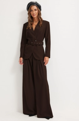 Костюм Lyushe 4162 коричневый 