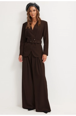 Костюм Lyushe 4162 коричневый 