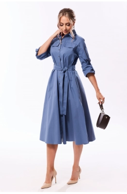 Платье Golden Valley 44290 темно-голубой 