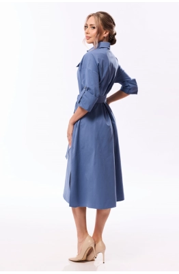 Платье Golden Valley 44290 темно-голубой 