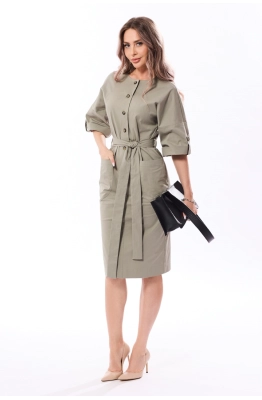 Платье Golden Valley 44298 оливковый 