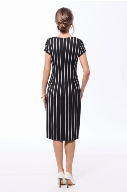 Платье Golden Valley 4654-1 черно-белый 