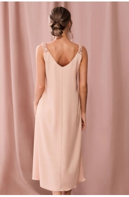 Платье Golden Valley 44315 бежевый 