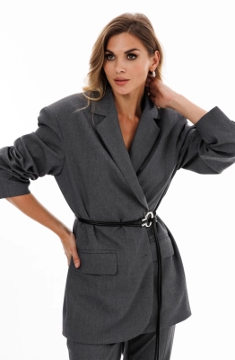 Жакет EOLA 2887 темно-серый 